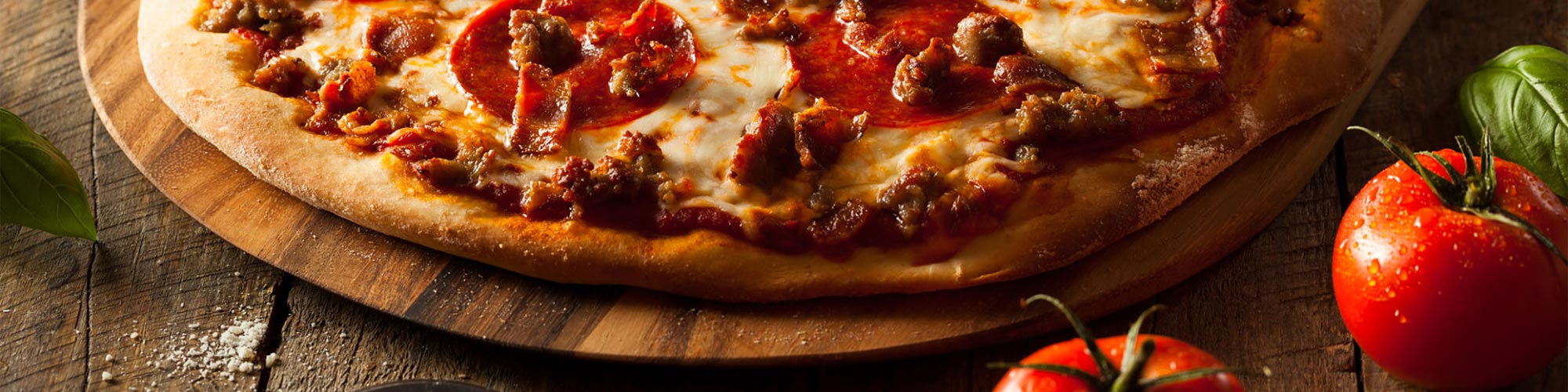 Hot & Fresh Sausage and Pepperoni Pizza